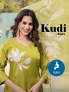 Kudi By Kaya Roman Glass Surat Kurti With Bottom Dupatta Wholesale Market
